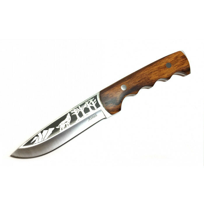 Туристический цельнометаллический нож Алтай 65х13 B116-33