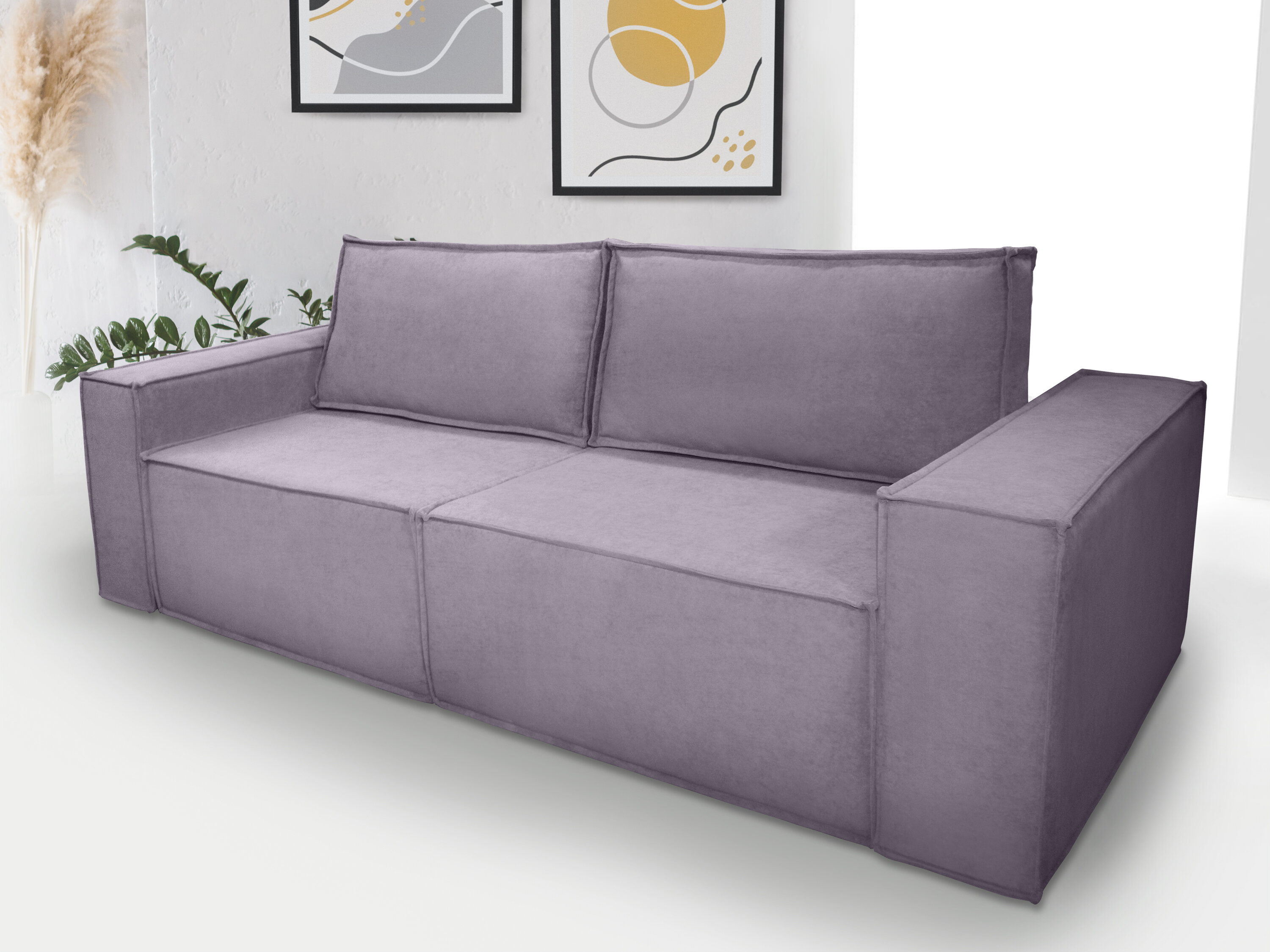 Прямой диван "Тренд" Velutto 10 - фотография № 1