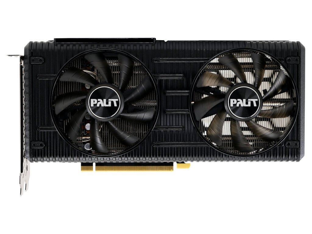 Видеокарта Palit GeForce RTX 3050 Dual OC 1822Mhz PCI-E 4.0 8192Mb 14000Mhz 128 bit HDMI 3xDP NE63050T19P1-190AD