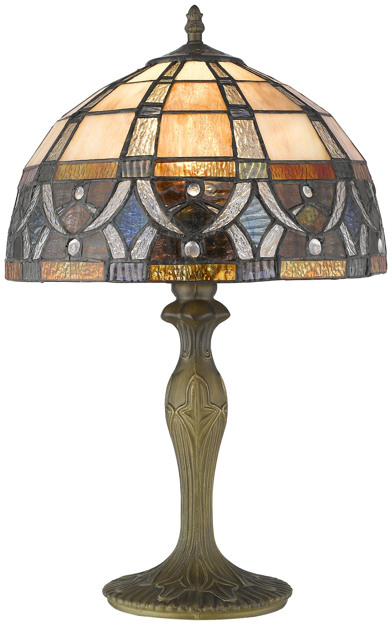 Настольная лампа тиффани Velante 824-804-01
