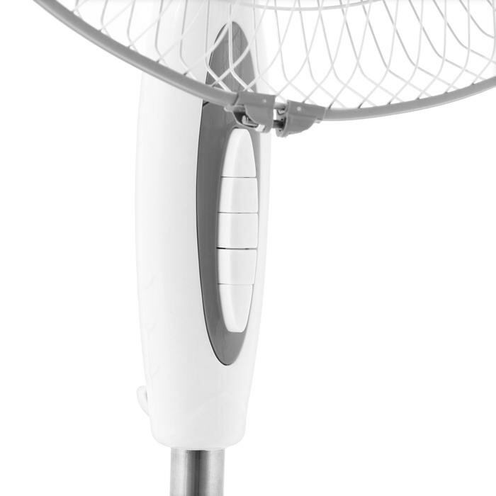 Вентиляторы Centek Вентилятор Centek CT-5015 Gray, напольный, 40 Вт, 43 см, 3 скорости, автоповорот, подсветка - фотография № 3