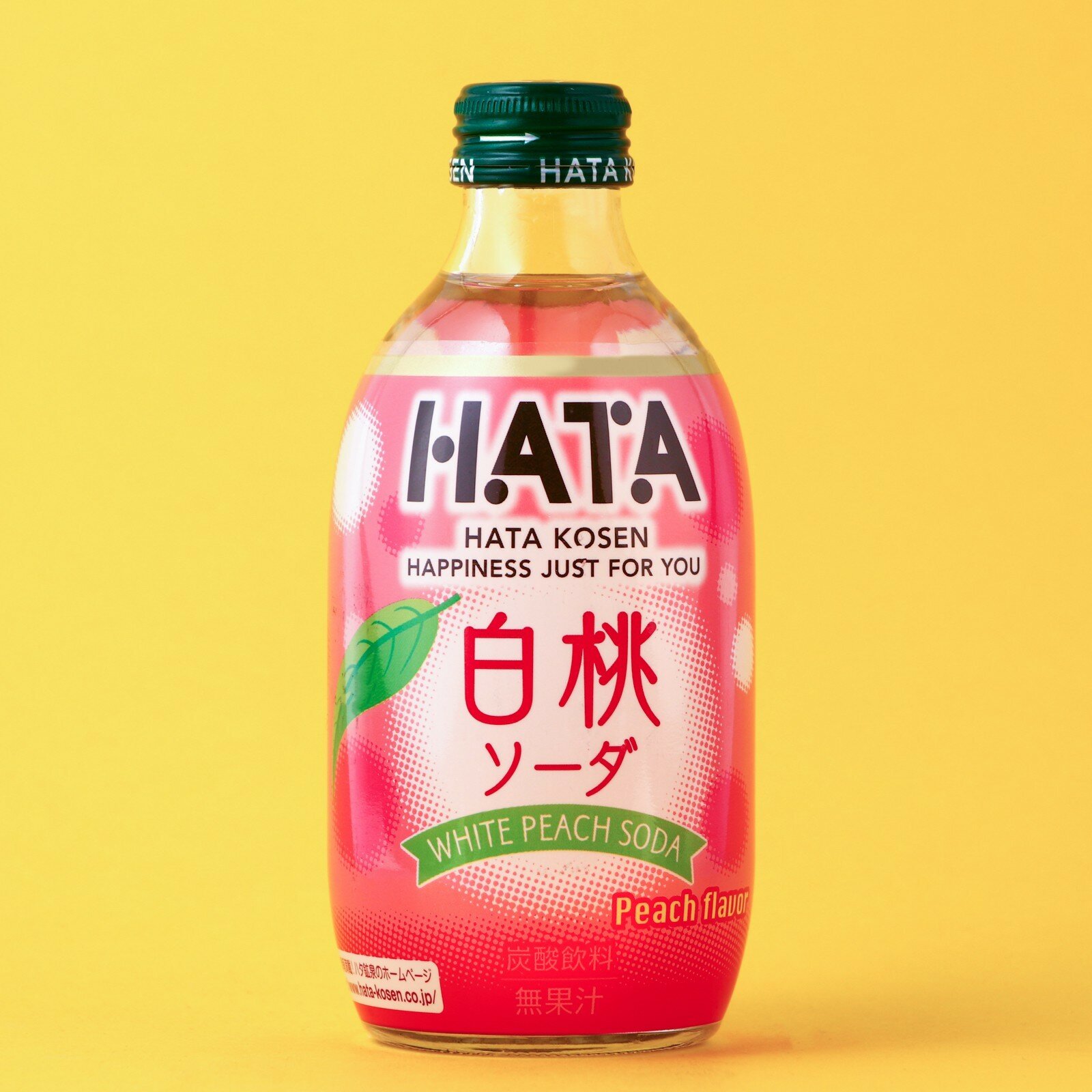 Напиток газированный HATASODA со вкусом белого персика, 300 мл - фотография № 1