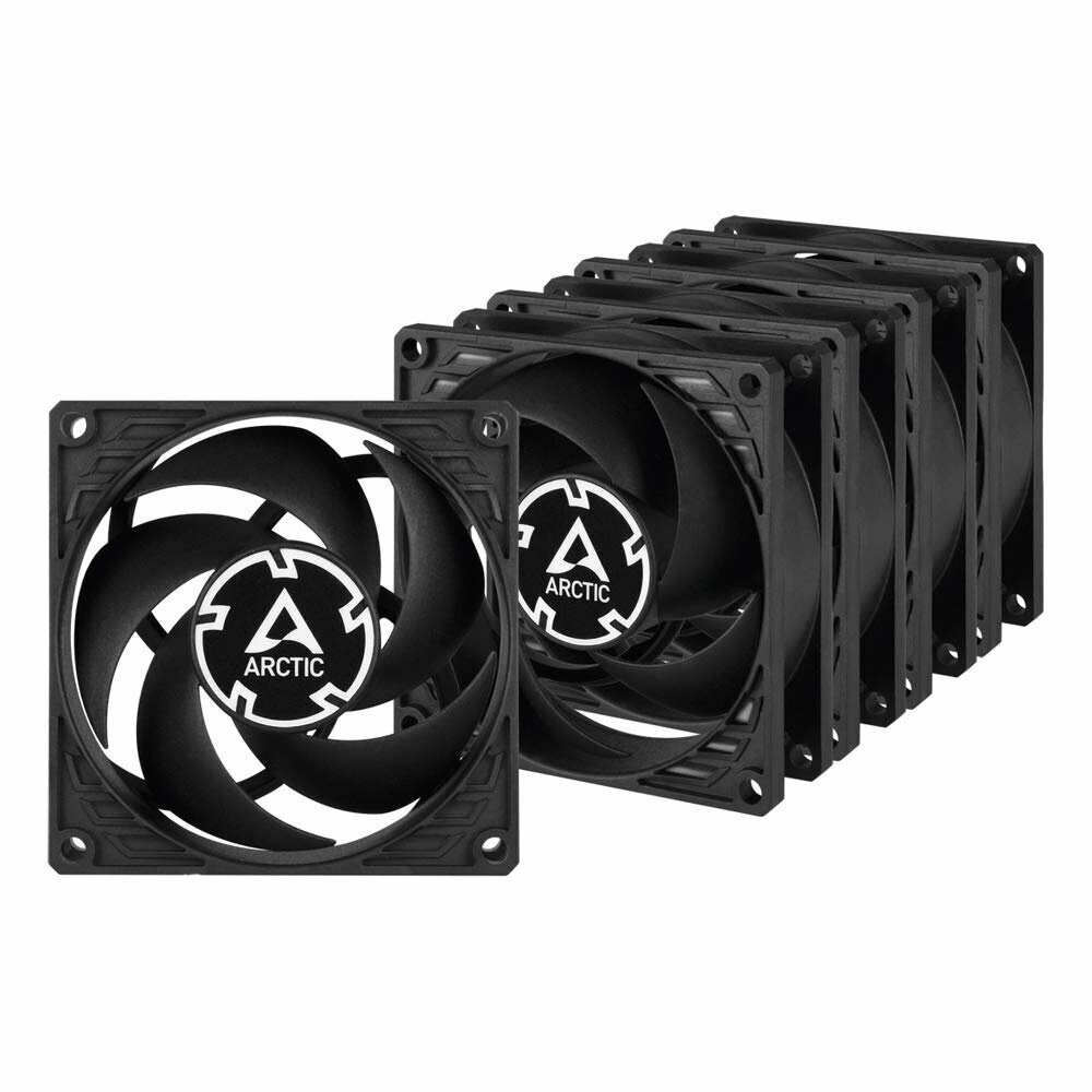 Вентилятор 80х80х25 Arctic P8 Value Pack (Black/Black) ACFAN00153A