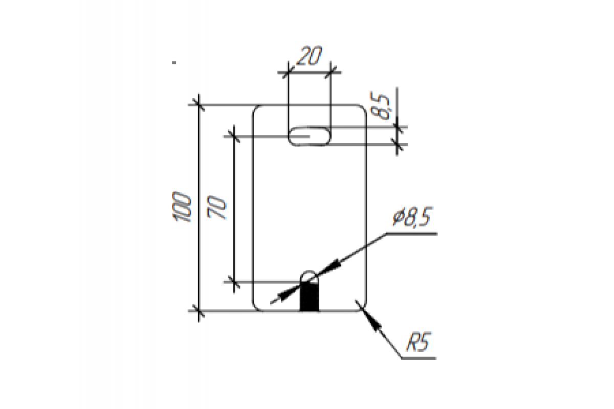 Основание консоли BKSS-18U.BASIS (бак до 18 л верхнего расположения) - фотография № 4