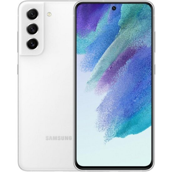 Смартфон SAMSUNG Galaxy S21 FE 8/256 GB SM-G990EZWIMEA Белый