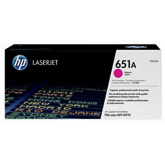 Картридж Cartridge HP 651A для LJ 700 Color MFP 775, пурпурный (16 000 стр.) (белая упаковка)