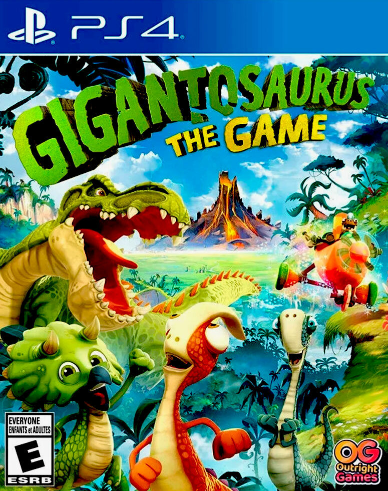 PlayStation Игра Gigantosaurus: Игра (русская версия) (PS4)