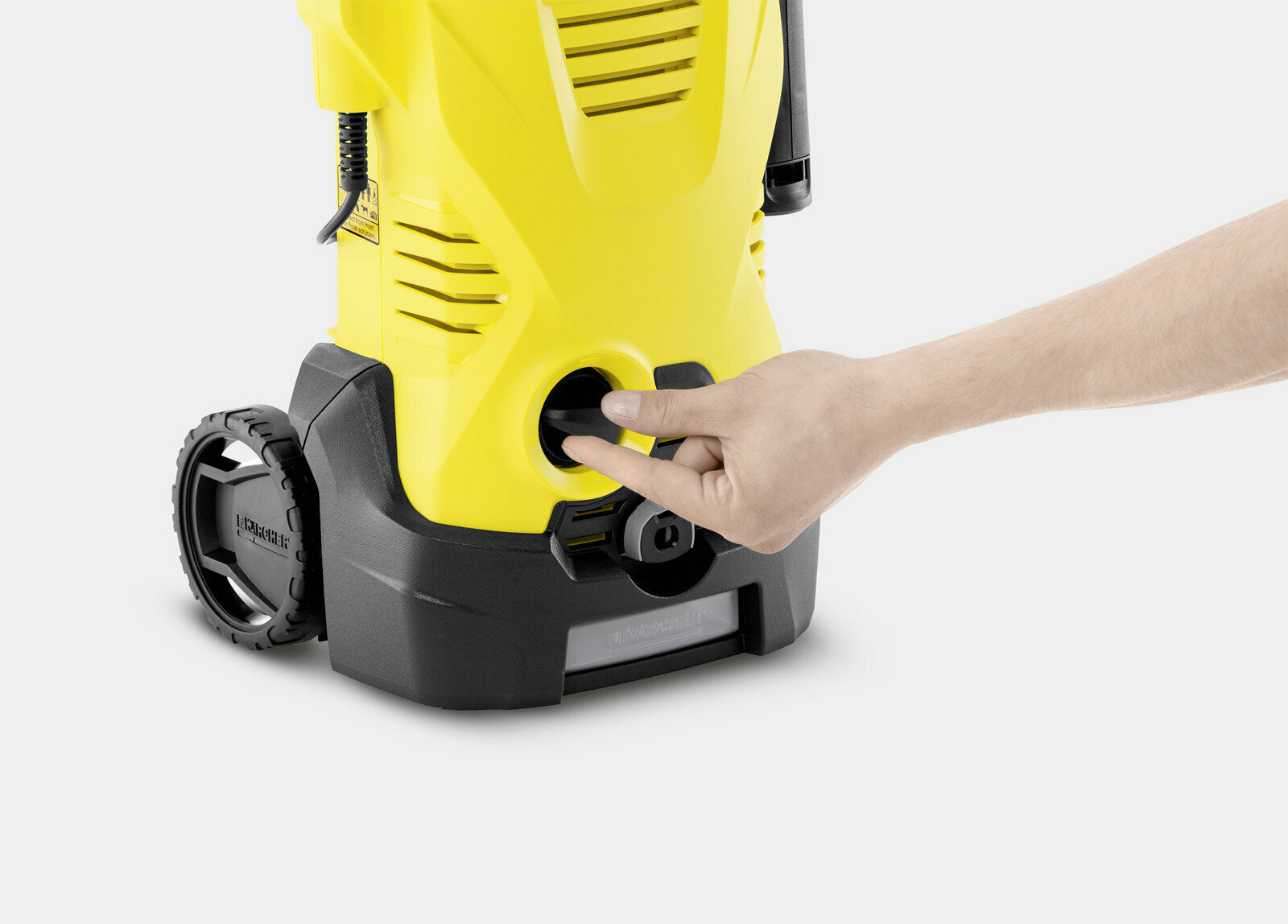 Мойка высокого давления (минимойка) KARCHER K 3, 120 бар, 380 л/час, шланг 6 м + фильтр для воды Basic Line - фотография № 7