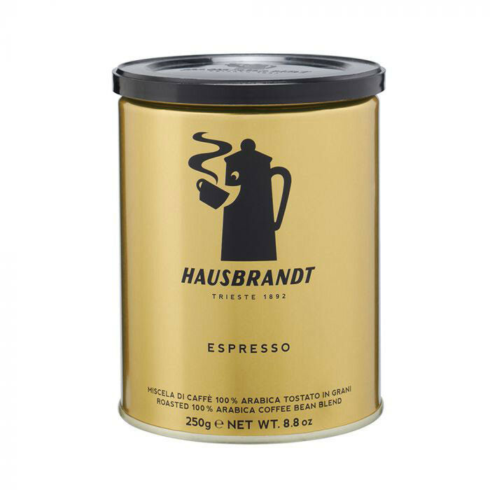 Кофе в зернах Hausbrandt Espresso (Эспрессо), зерно, ж/б, 250г - фотография № 1