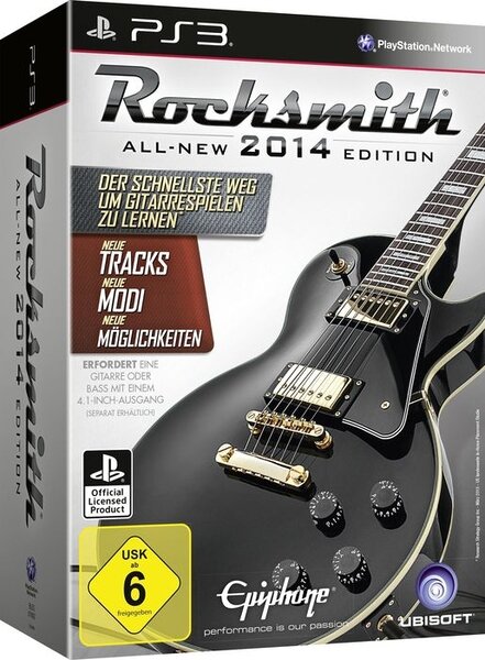 Кабель + Игра для PlayStation 3 Rocksmith® 2014 Edition – Remastered