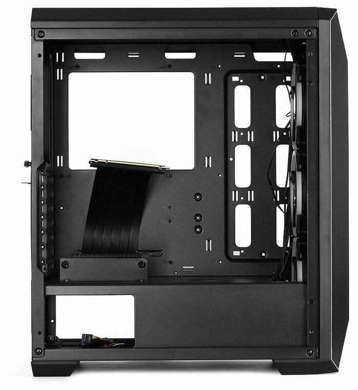 Корпус Crown ( Cmc-gs11v RGB2 ) black .