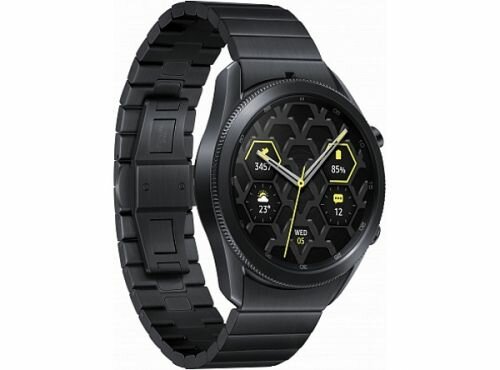 Смарт-часы Samsung Galaxy Watch 3 Tytan 45mm черный/черный (SM-R840NTKACIS)
