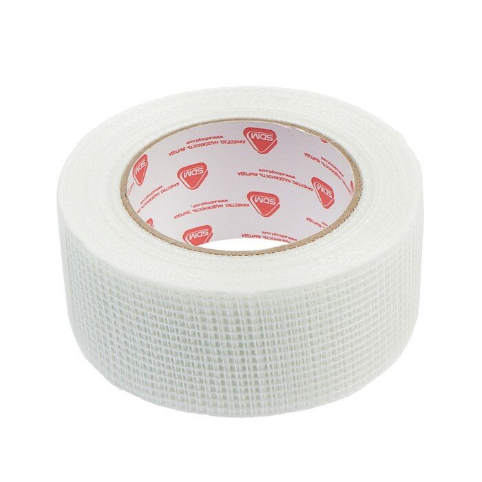 фото Сетка строительная SD-GLASS Professional, 50 мм x 45 м, самоклеящаяся