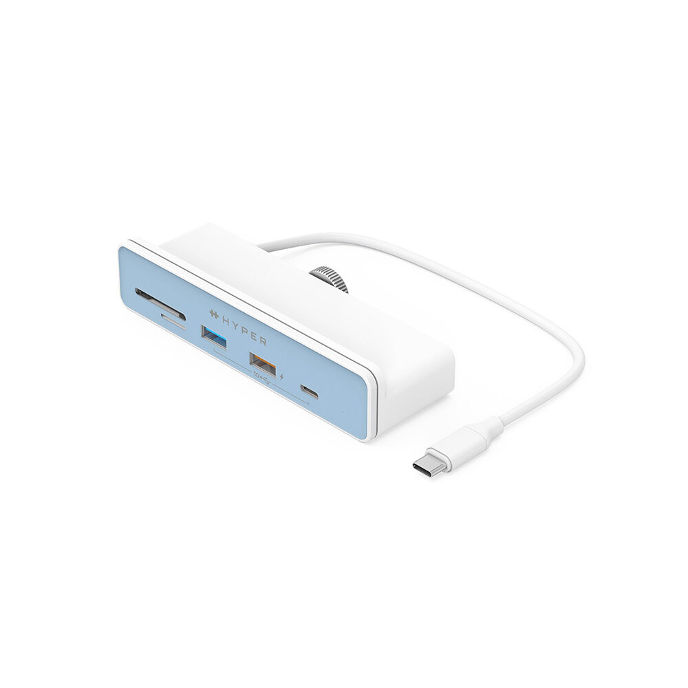 Мульти хаб HyperDrive 6-in-1 USB-C Hub для iMac белый (HD34A8)