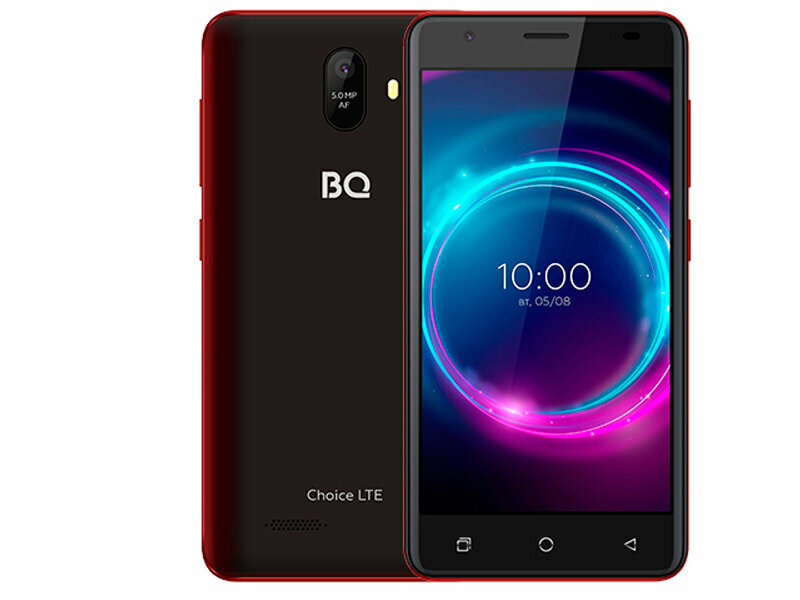 Сотовый телефон BQ 5046L Choice LTE Wine Red