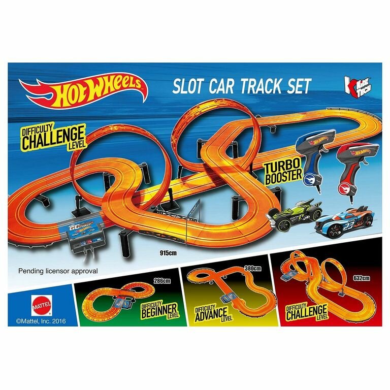 Hot Wheels Набор с треком и адаптором 915см, 83130