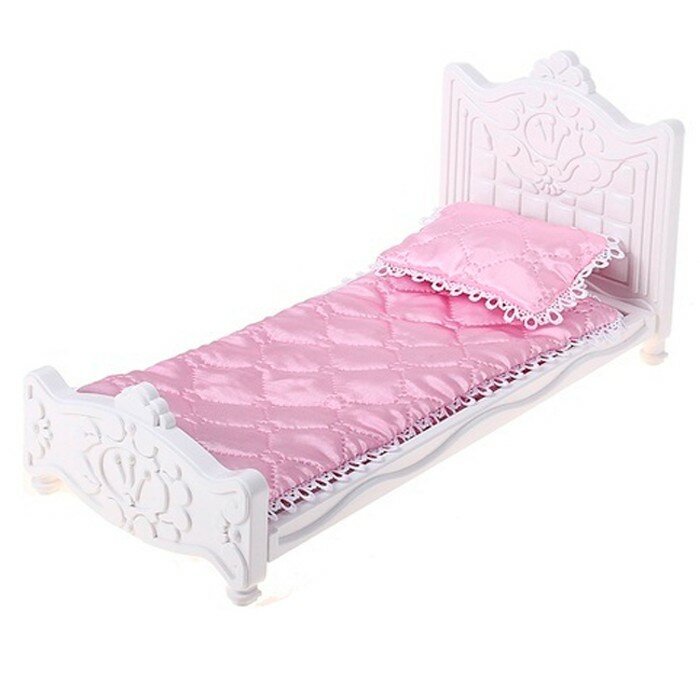 Кровать Форма "Для любимой куклы", 35 см (Сонечка) (с-131-ф)