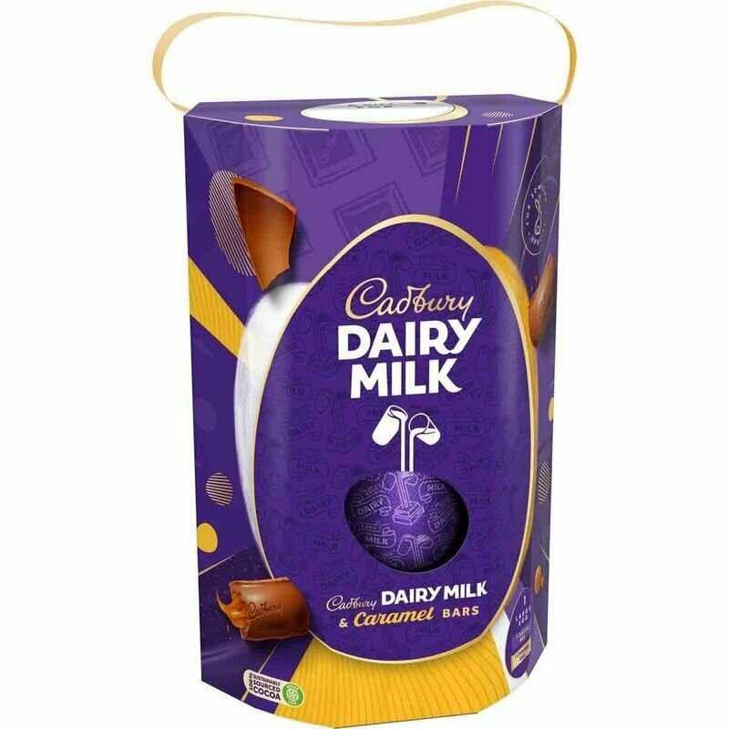 Шоколадное яйцо Cadbury Dairy Milk, 4 шт - фотография № 2