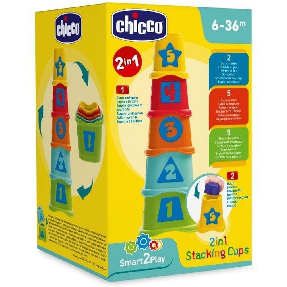 Chicco Пирамидка Stacking Cups 9373