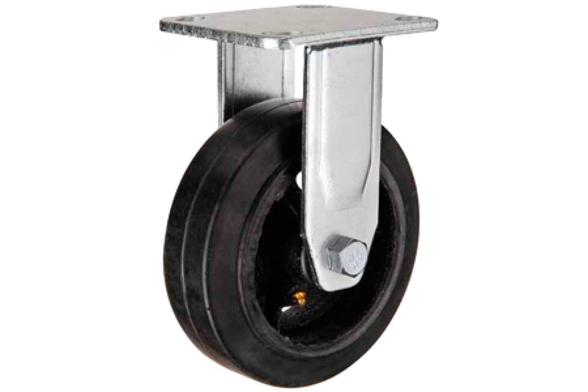 А5 Большегрузное чугунное колесо неповоротное FCD 63 (150 мм; 230 кг) А5 1000094 - фотография № 1