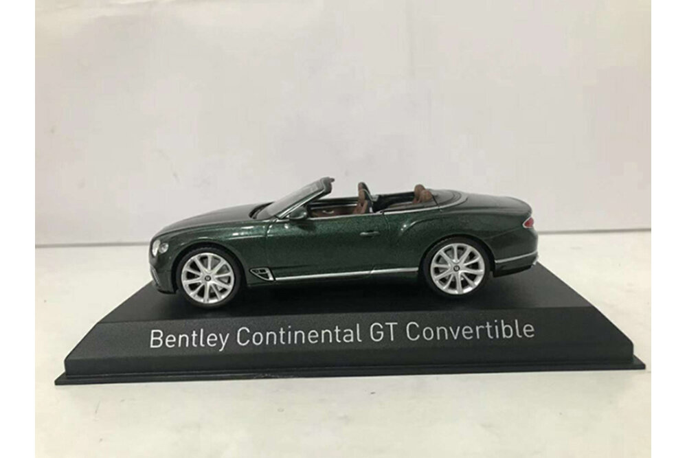 Bentley new continental gtc convertible 2019 verdant metallic - фотография № 8