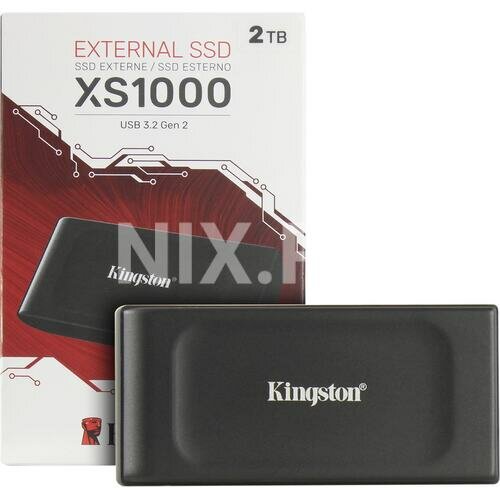 Твердотельный накопитель Kingston XS1000 2Tb Black SXS1000/2000G