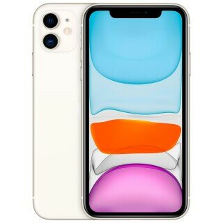 Телефон Apple iPhone 11 4/128Gb белый (MHDJ3TH/A)