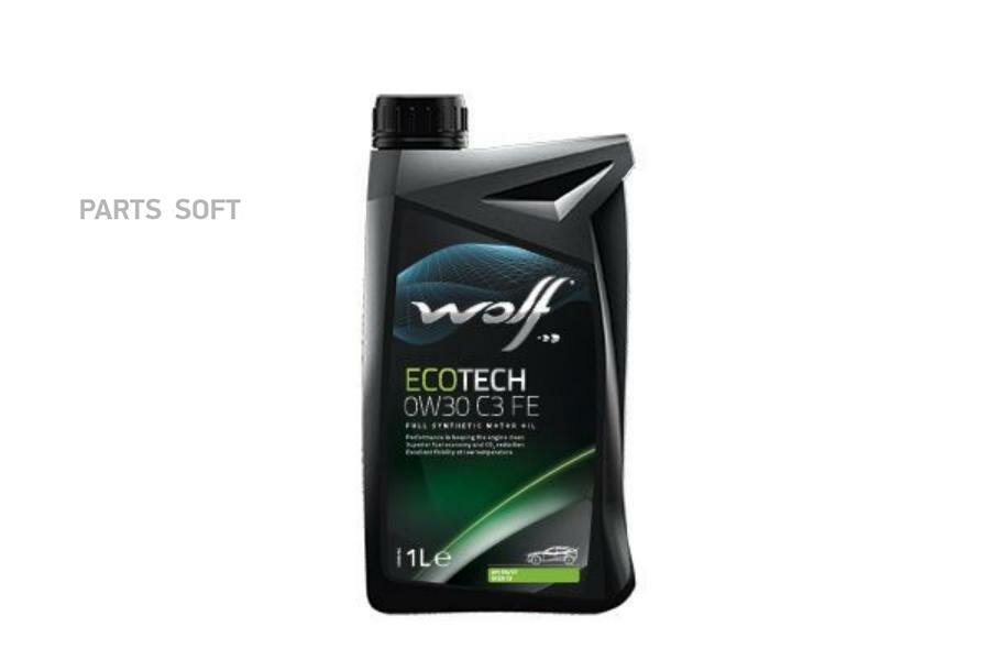 WOLF OIL 8332302 Масло моторное ECOTECH 0W30 C3 FE 1L