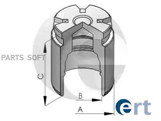 ERT '150523-C Поршень заднего суппорта