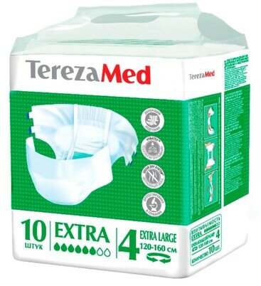 TerezaМed Подгузники для взрослых TerezaМed Extra XL 10 шт