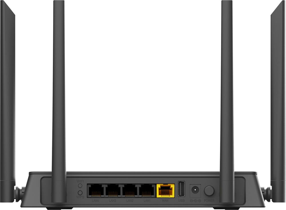 Роутер беспроводной D-Link DIR-815 (DIR-815/RU/R1A) AC1200 10/100BASE-TX/4G ready черный