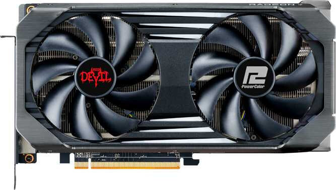 Видеокарта RX6600XT 8Gb GDDR6 PowerColor AXRX 6600XT 8GBD6-3DHE/OC