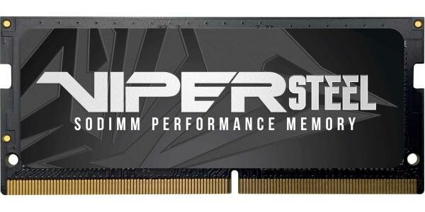 Память SO-DIMM DDR 4 DIMM 32Gb PC19200, 2400Mhz, PATRIOT Viper Steel (PVS432G240C5S) (retail)