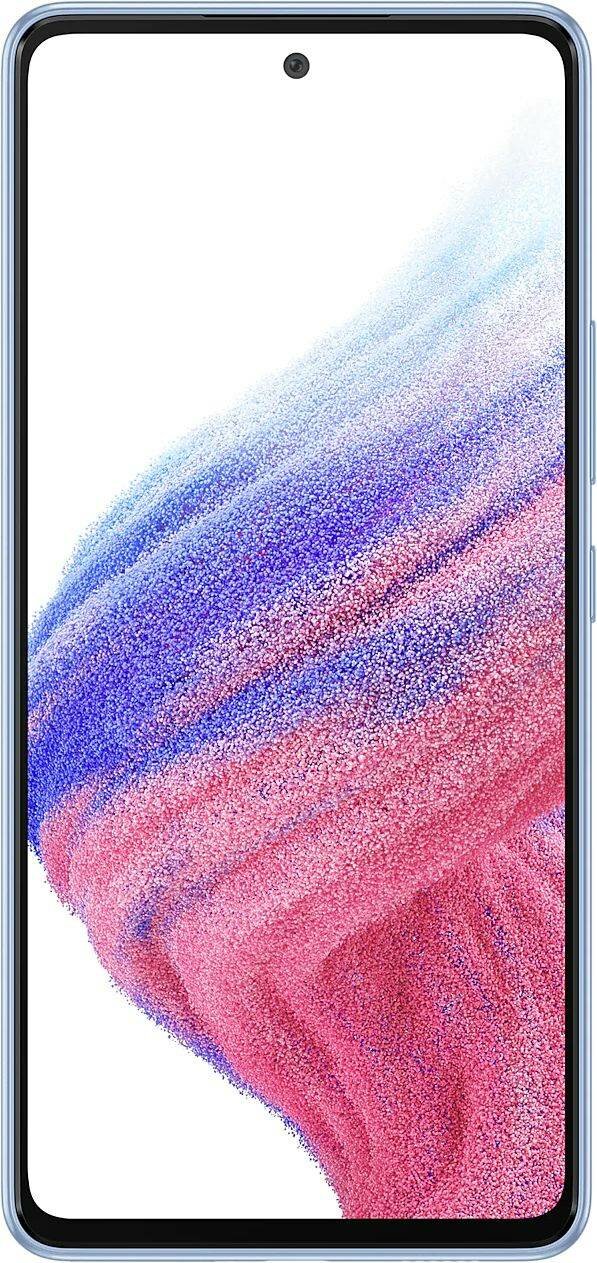 Смартфон Samsung Galaxy A53 5G SM-A536E 128ГБ, небесно-голубой (sm-a536elbdcau)