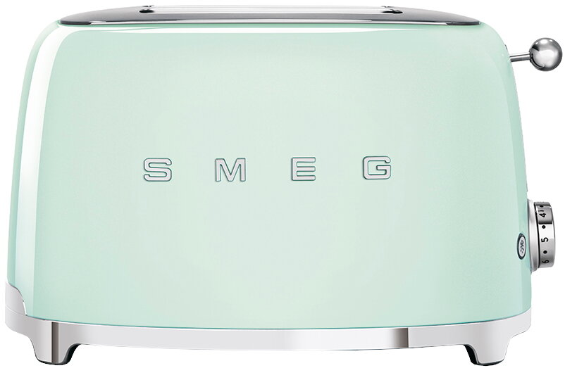 Тостер Smeg TSF01PGEU, пастельный зеленый