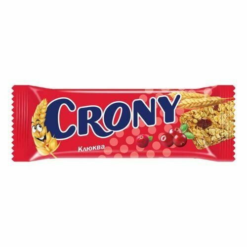 Батончик-мюсли Crony клюква 50 г