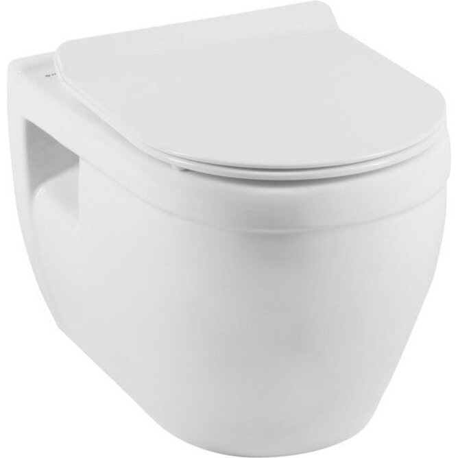 AquaNet Унитаз Aquanet Glide-W 210772 подвесной с сиденьем Микролифт