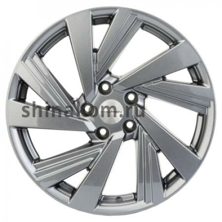 Диск 7,5*18 5*112 ET43 57,1 Khomen Wheels KHW1801 Gray (Kodiaq/Tiguan)