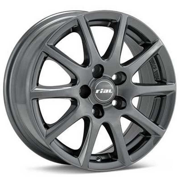 Колесный диск Rial Milano 6.5x16/4x100 D63.3 ET48 TITANIUM