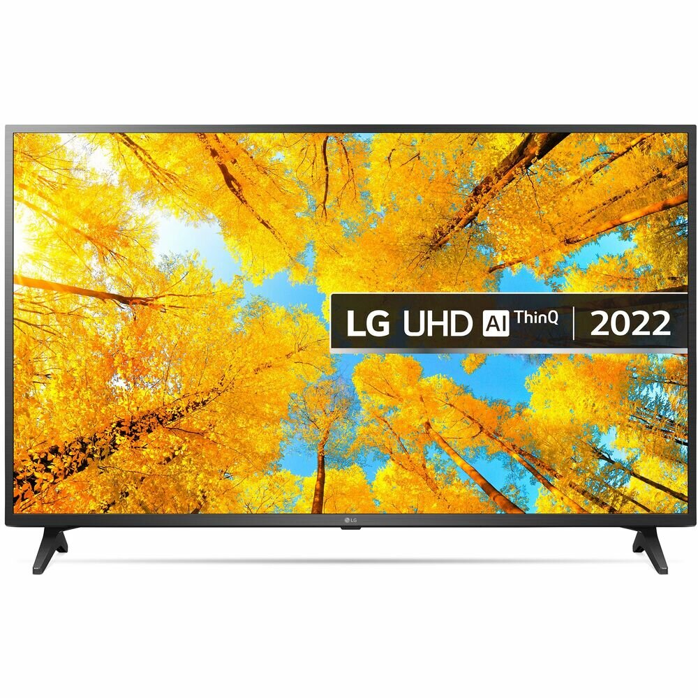 Телевизор 50" LG 50UQ75006LF (4K UHD 3840x2160, Smart TV) черный