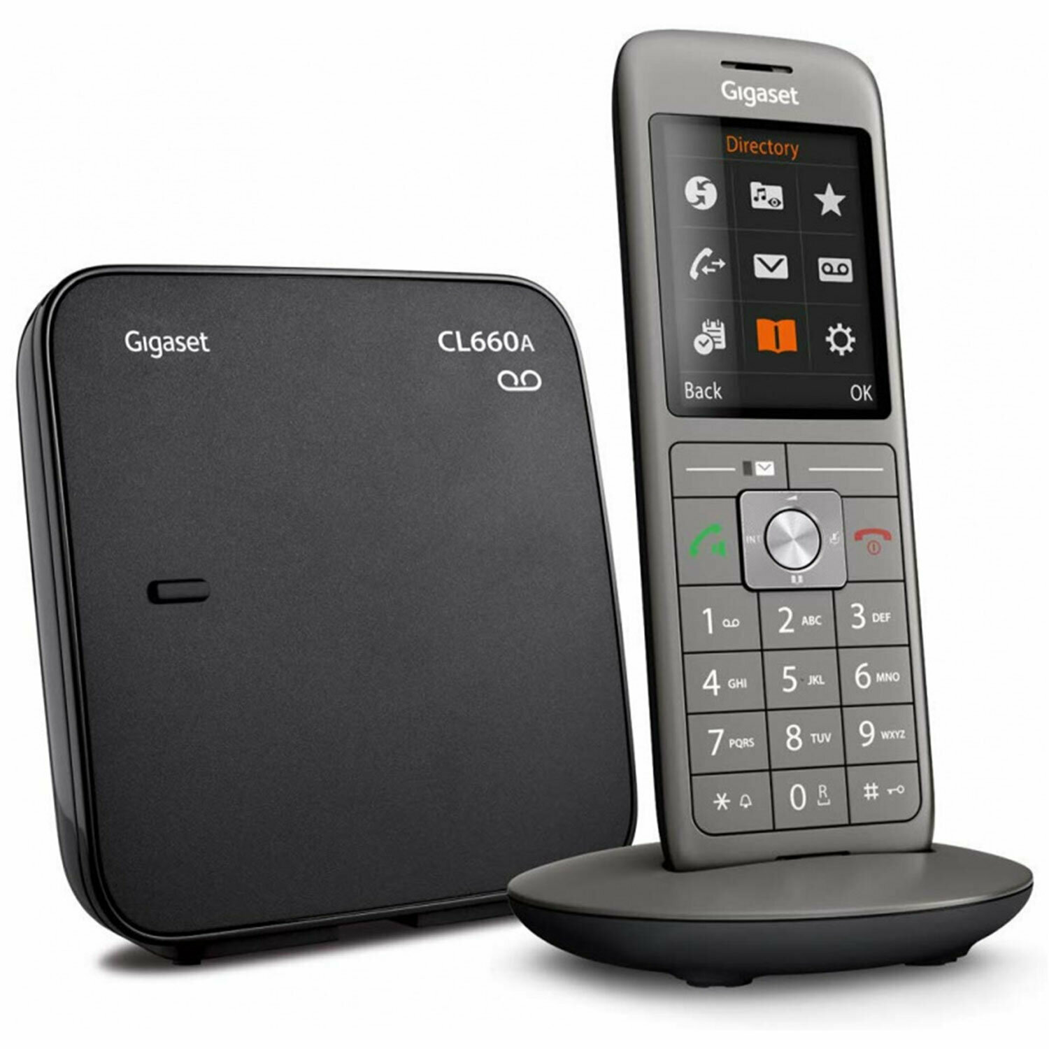 Радиотелефон Gigaset CL660A Anthracite (S30852-H2824-S321) — фото 4