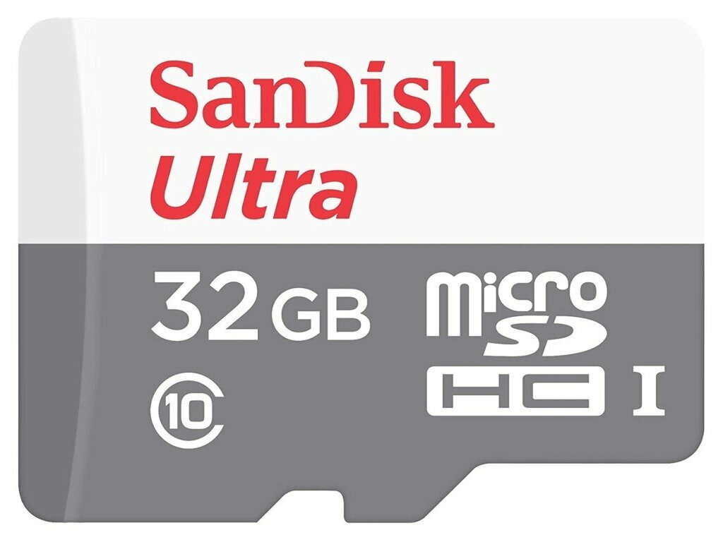 Карта памяти 32Gb - SanDisk Ultra Micro Secure Digital HC UHS-I SDSQUNR-032G-GN3MN