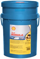 Полусинтетическое моторное масло SHELL Rimula R5 E 10W-40, 20 л