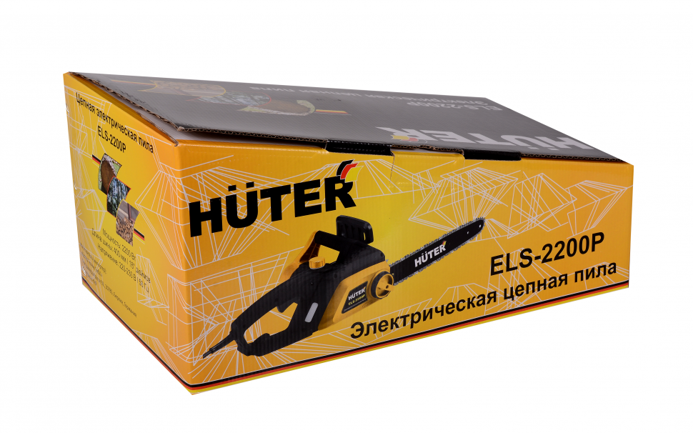 Электропила HUTER ELS-2200P - фотография № 6