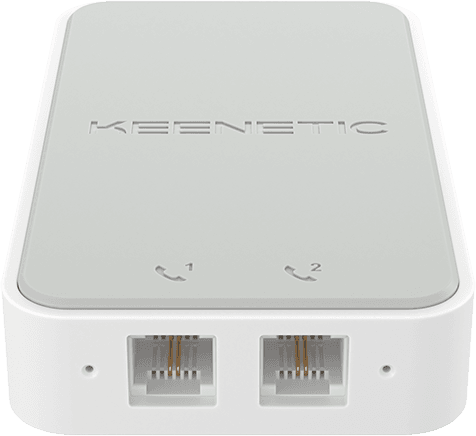 Адаптер Keenetic KN-3110 Linear USB 2.0 - 2xRJ-11 FXS