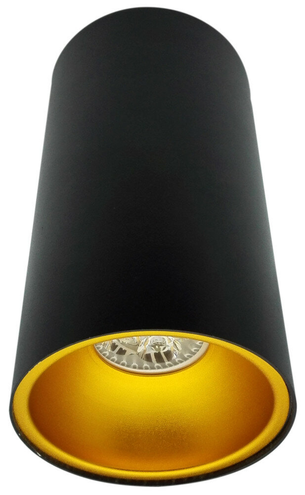 фото Накладной светильник De Fran GU10 AL2-3160-140BK+G