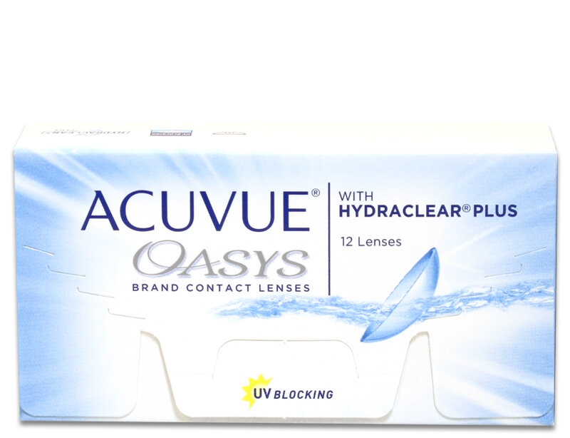 ACUVUE OASYS with HYDRACLEAR 12 шт -03.50 R 8.4 прозр.