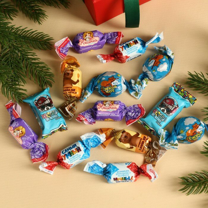 Подарочный набор «Енотик»: маршмеллоу + конфеты, в коробке, 250 г. - фотография № 2