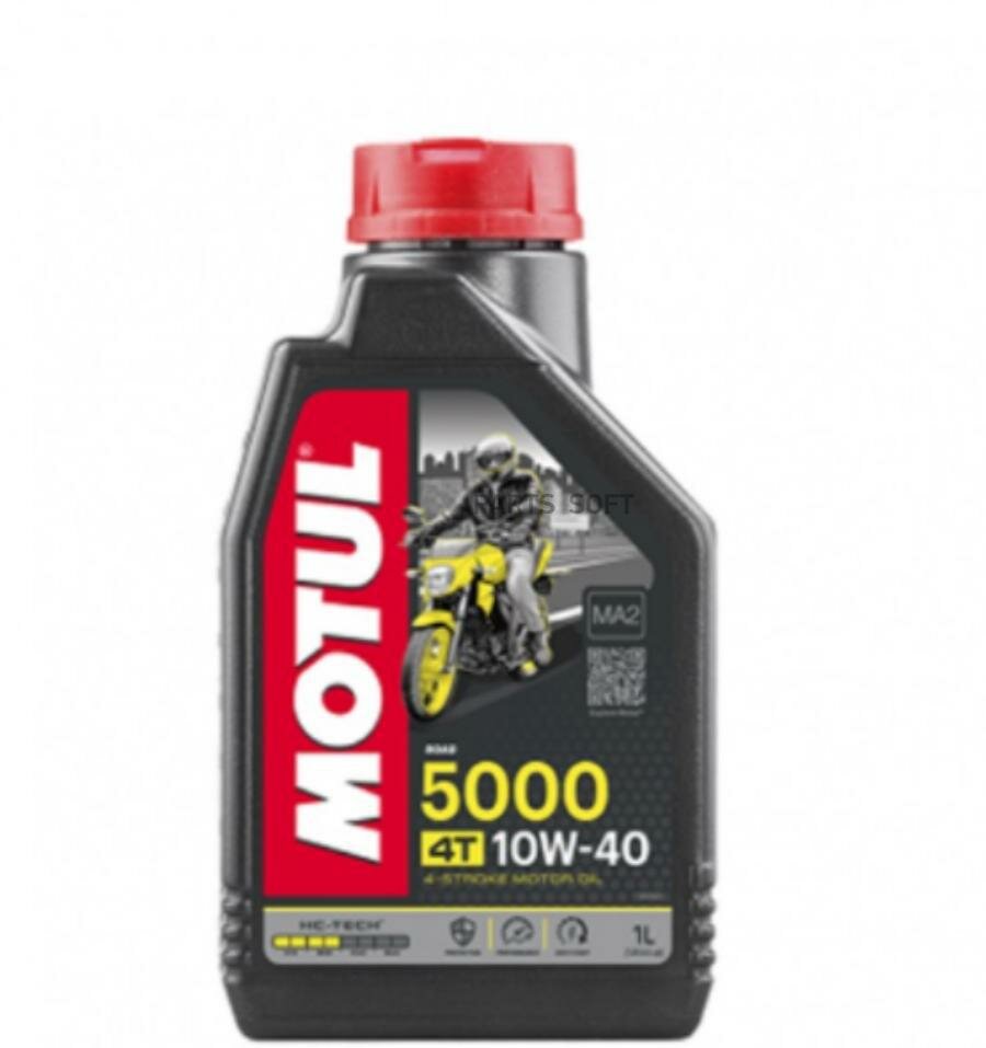 Масло моторное Motul 5000 4T 10W-40 1л. MOTUL / арт. 104054 - (1 шт)