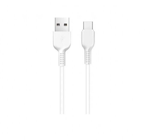 Кабель HOCO USB X13 Easy Type-C, 2.4A, 1м, PVC (белый)